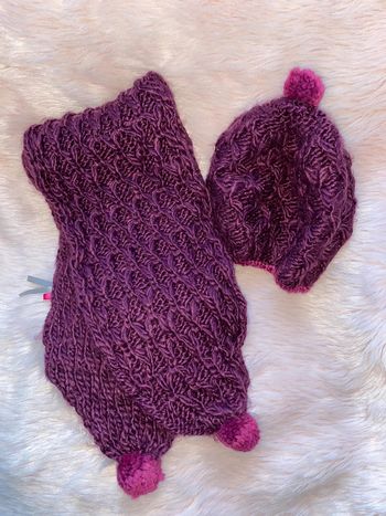 Ensemble bonnet écharpe orchestra