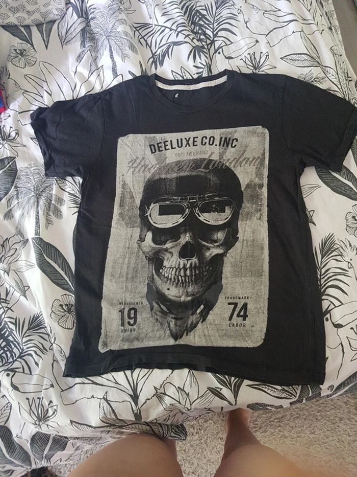 T-shirt tête de mort