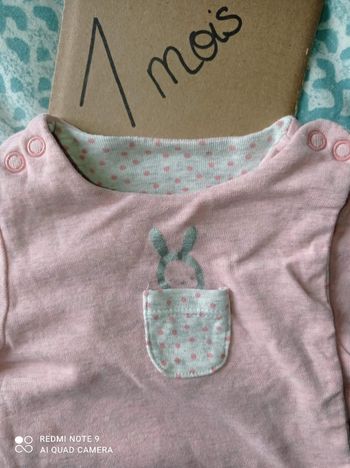 Gilet réversible 1mois Obaib