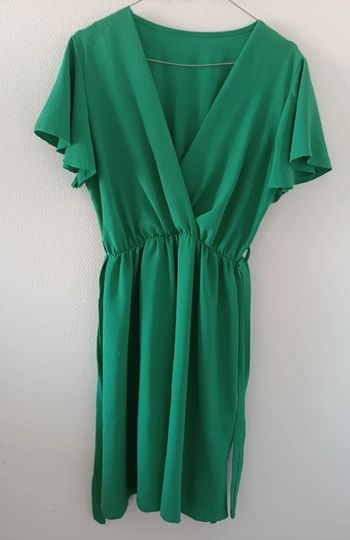 Robe été verte