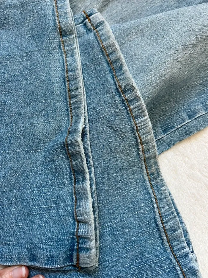 Jeans évasé y2k denim Bratz années 2000 vintage - Taille S - photo numéro 8
