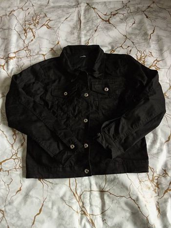 Veste en jean noir taille 42 influx