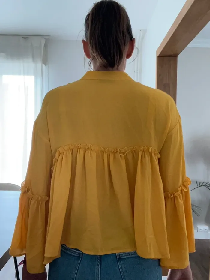 Blouse jaune - photo numéro 2