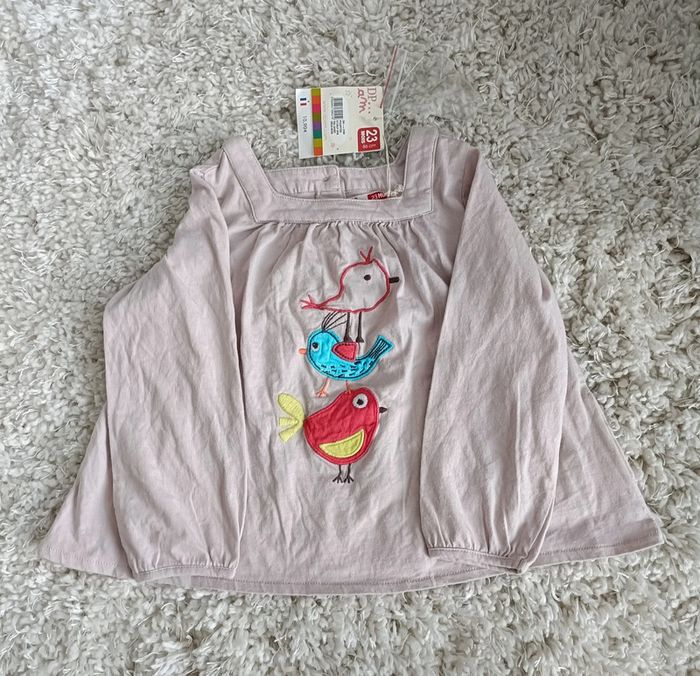 T-shirt manches longues dpam en 23 mois (86 cm)