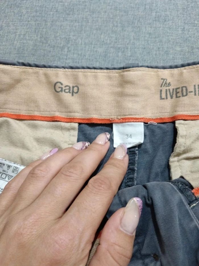 C55 short gris Gap W34 - photo numéro 3