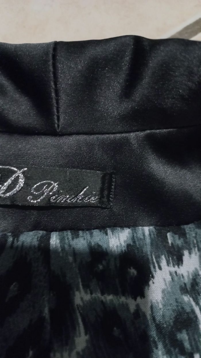 Blazer noir satiné Pimkie - photo numéro 3