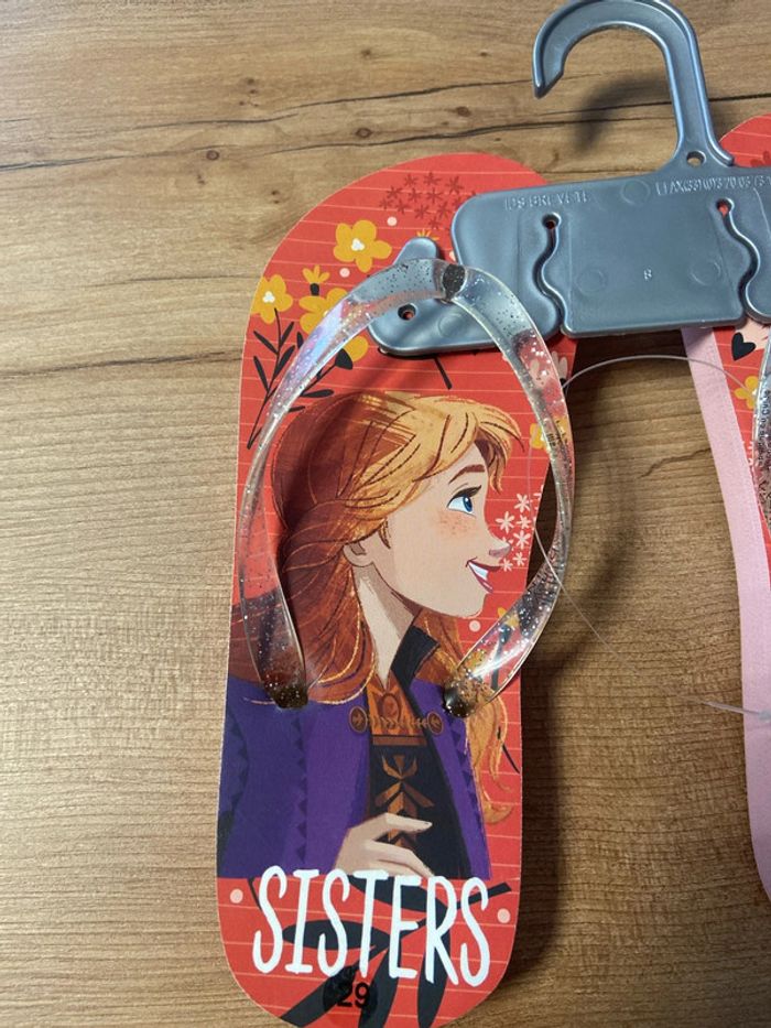 Claquette / tong reine des neiges - photo numéro 2