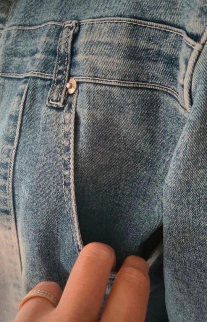 Très belle veste en jean taille 2 - photo numéro 5