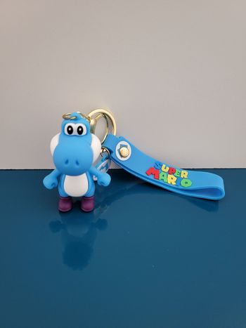 Porte-clés Yoshi bleu