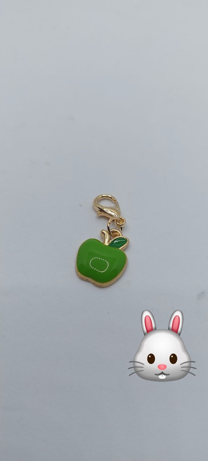 Lot de 10 Charms fruit  avec attache - photo numéro 3