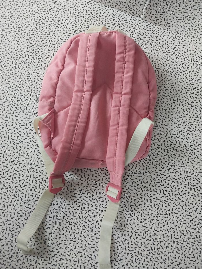 Lot sac à dos + sac pochon enfant motif renard rose 🦊 - photo numéro 2