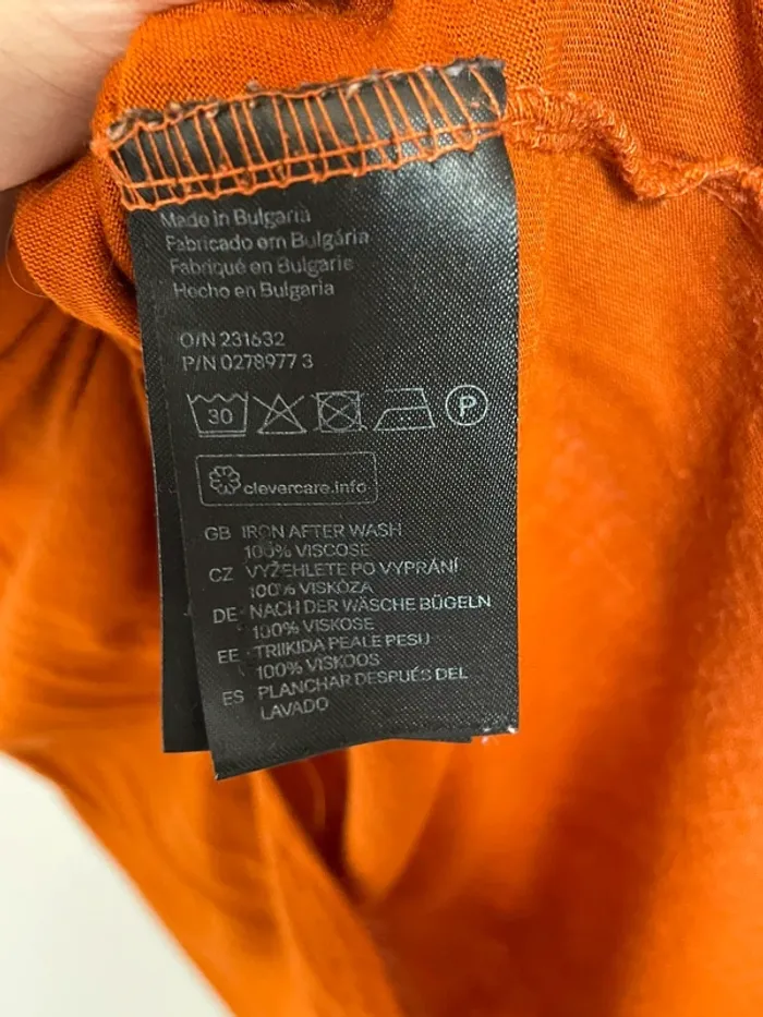 T-shirt orange - photo numéro 3