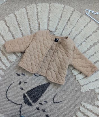 Manteau beige Kiabi 6 mois 68cms