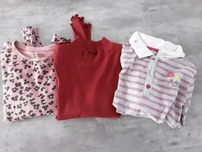 Lot t-shirts fille 10ans