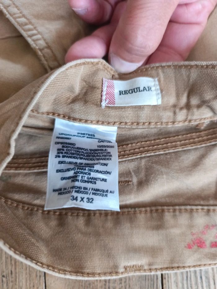 Pantalon jean Dickies flex workwear Carpenter 34x32 - photo numéro 9