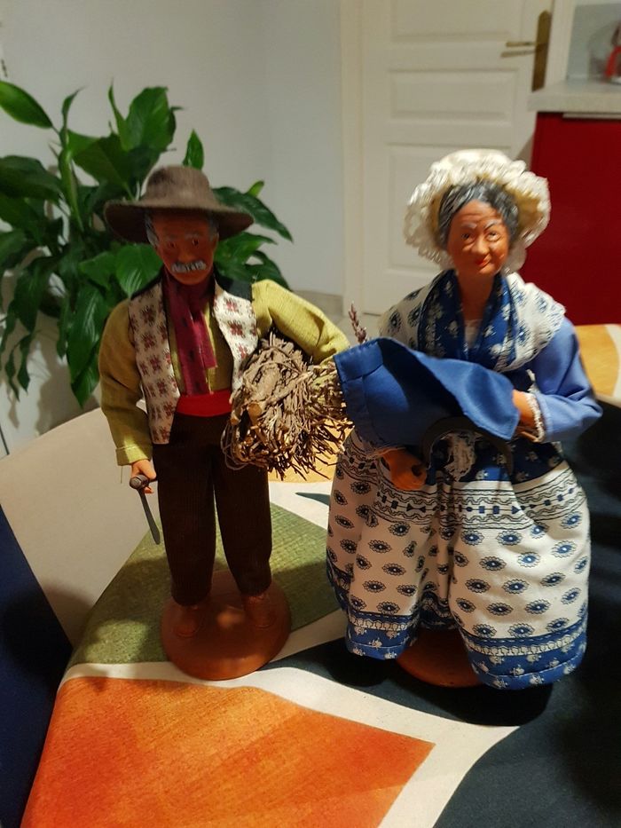 Couple de santons grand - photo numéro 2