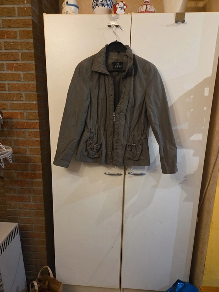 Veste mi saison kaki Lebel taille 44