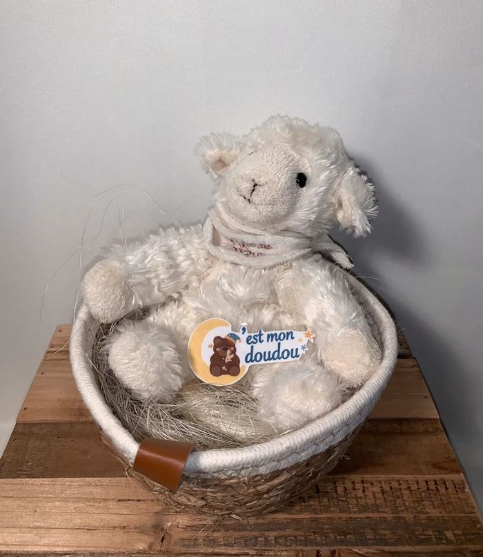 HD28 Doudou mouton Histoire d’ours