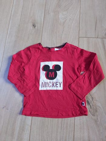 Tee-shirt manches longues garçon Disney Mickey 24 mois (78)