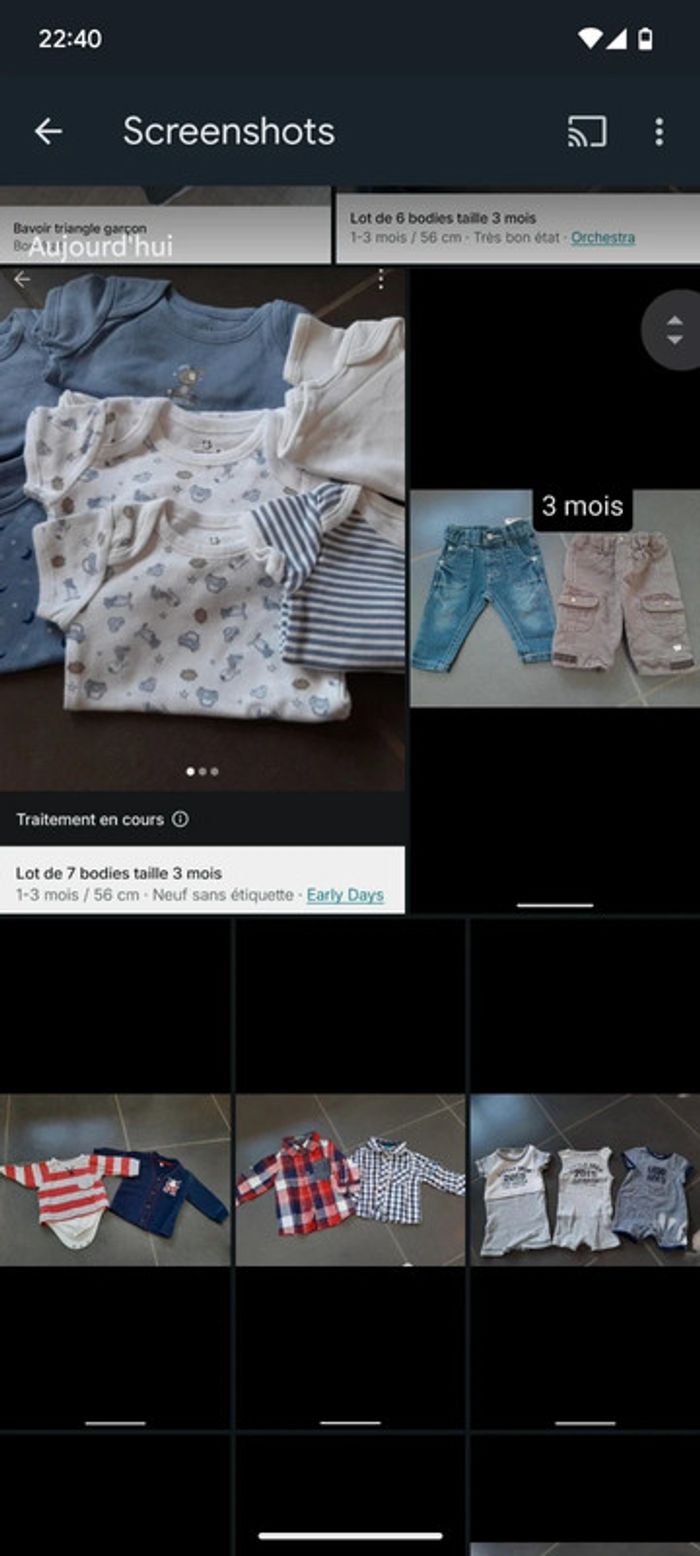 Gros lot de vêtements garçon 3 mois - photo numéro 6