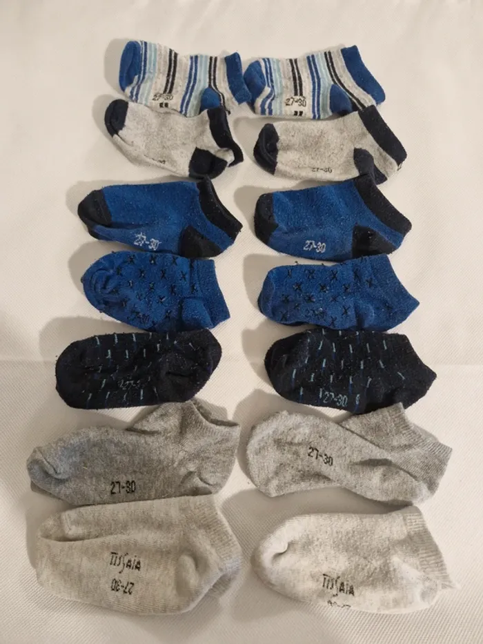 Lot de 12 paires de chaussettes & soquettes 27-30 Pokémon, Tissaia, sans marque - photo numéro 2
