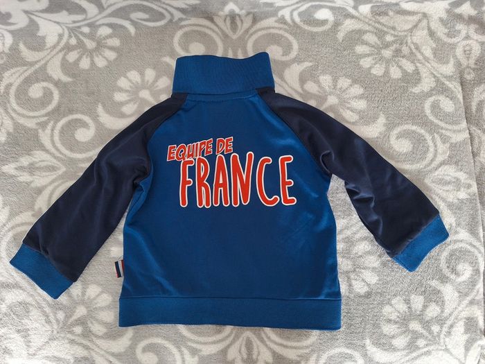 Veste équipe de France 12 mois - photo numéro 2