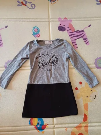 Robe manches longues 4 ans