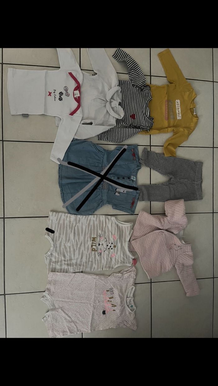 Lot vêtement 12 mois