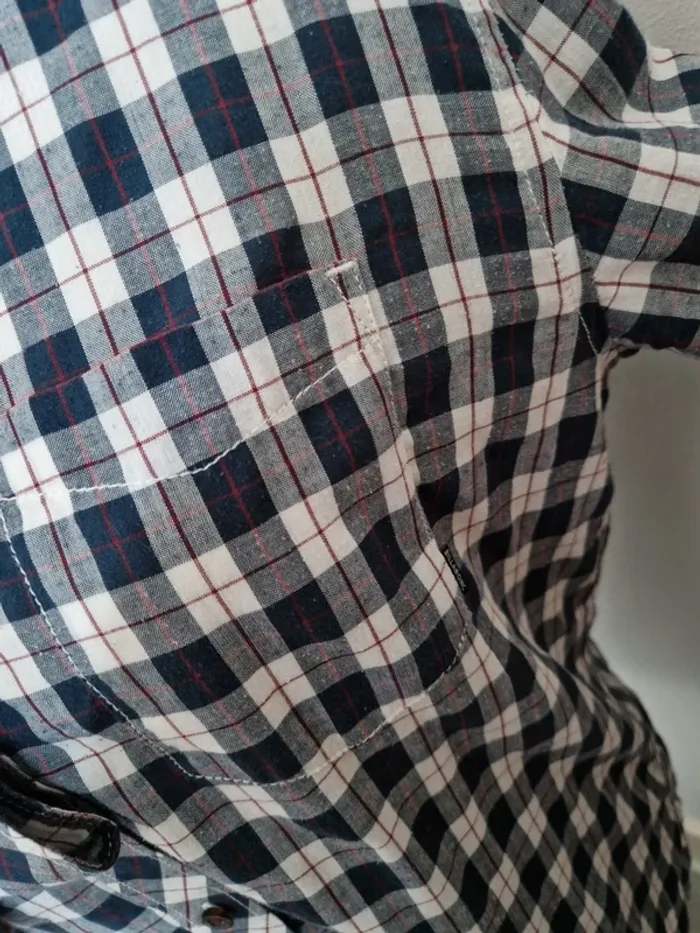 Chemise à carreaux Billabong taille s manche longue - photo numéro 3