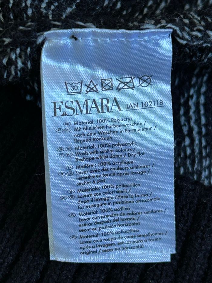 Pull noir et gris à manches courtes Esmara taille 38/40 TBE - photo numéro 10