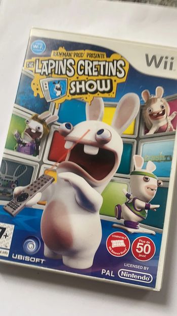 The lapins crétins show wii