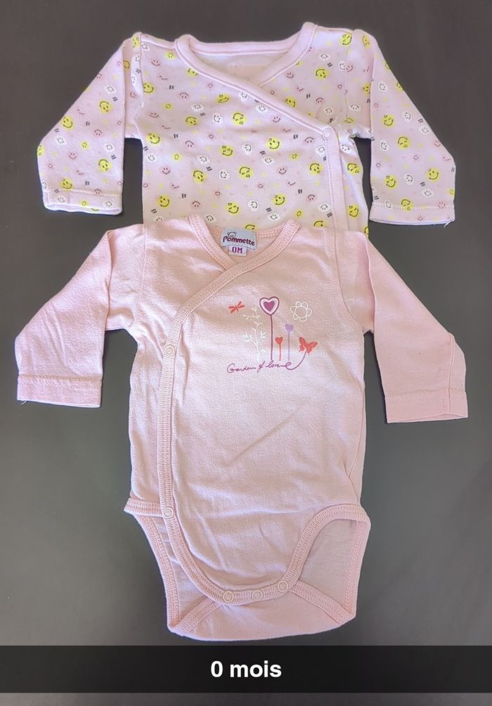 Lot de 2 bodies