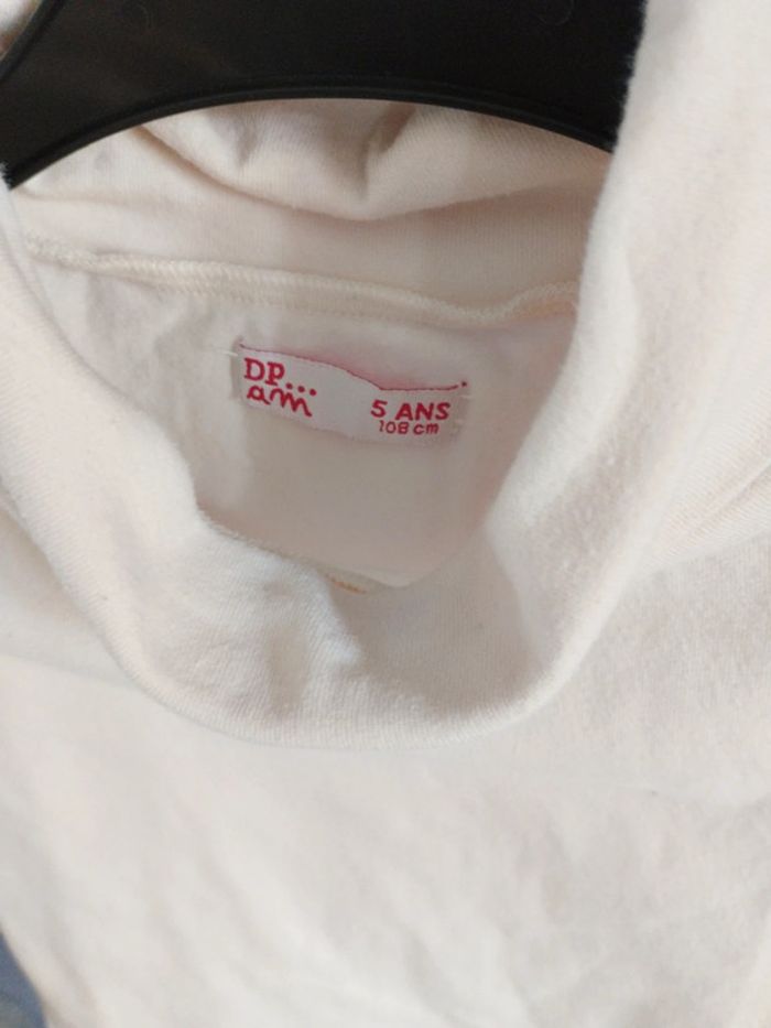 Maillot manches longues avec col 5 ans - photo numéro 2