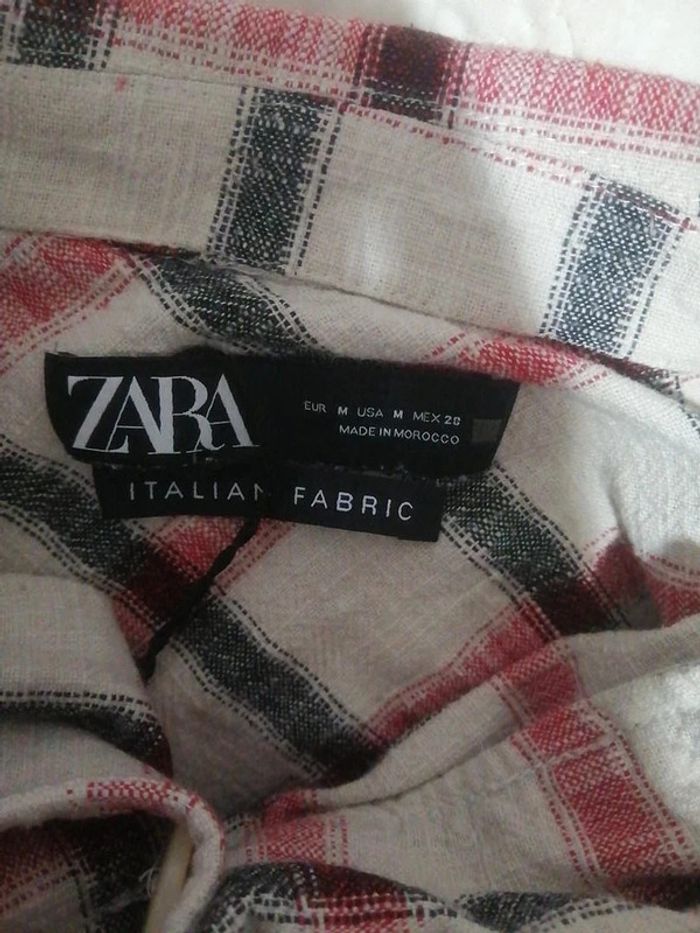 veste Zara rouge taille M - photo numéro 4