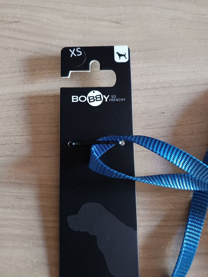 Laisse bobby bleu taille Xs - photo numéro 2