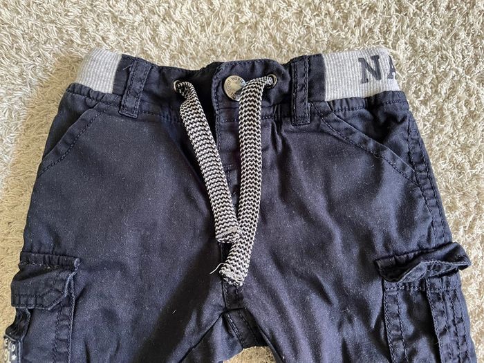 Pantalon souple bleu marine taille 6 mois Gémo - photo numéro 2