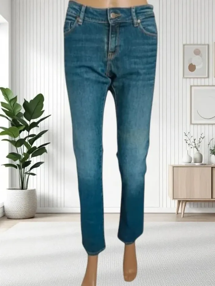 Jean Kaporal coupe demi-slim ,taille mi-haute ,stretch