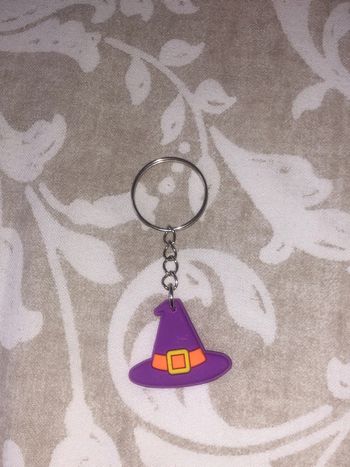 Porte clefs chapeau d Halloween