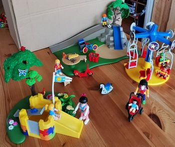 Grand jardin d'enfants playmobil