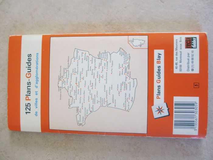 Plan de ville Marseille et son agglomération - Blay-Foldex - photo numéro 2