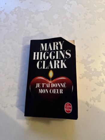 Livre je t’ai donné mon cœur - mary Higgins Clark