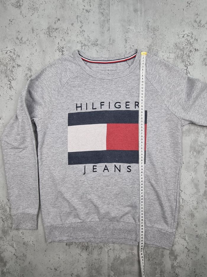 Sweat Tommy Hilfiger gris – Taille S/36 Femmes - photo numéro 8
