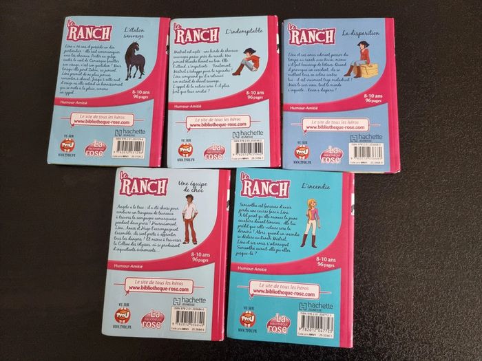 Lot de 5 livres "Le Ranch" - photo numéro 2