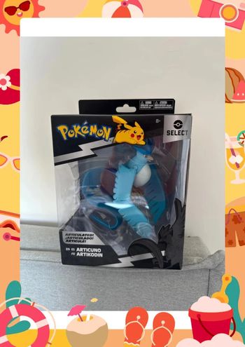 Figurine Pokémon arrikodin géante collector + support