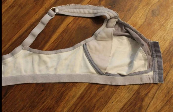 Soutien-Gorge Blanc/Gris - Damart - 120E - photo numéro 3