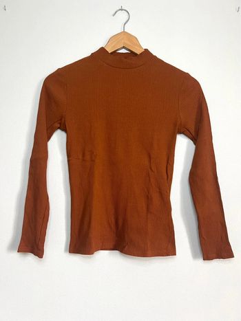 Blouse manches longues Cache Cache marron
