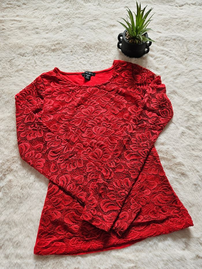 Top Rouge  Amisu -34/XS - photo numéro 4