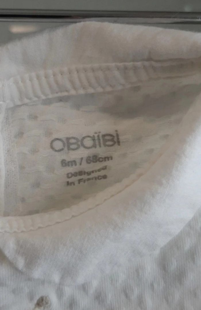 🌸 tee-shirt manches longues fille en 6 mois obaibi 🌸 - photo numéro 3