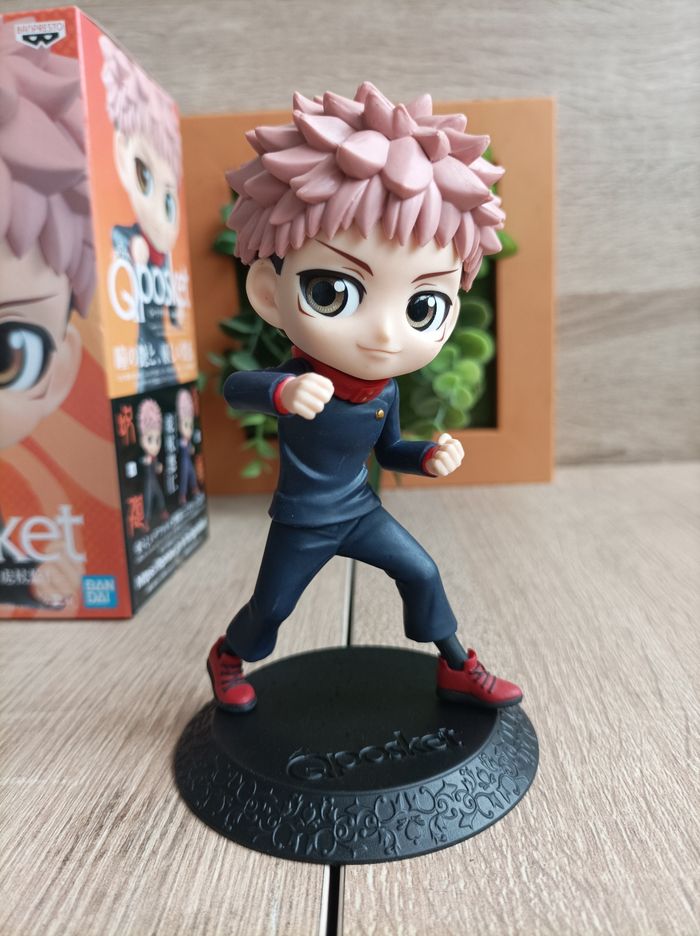 Figurine Yuji Itadori jujutsu Kaisen banpresto qposket Bandai - photo numéro 2