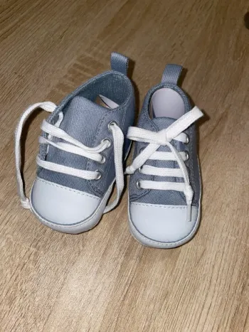 Chaussures bébé bleues